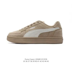 Puma Caven Unisex Low-Top Retro Basketball Sneakers Classic Casual Shoes