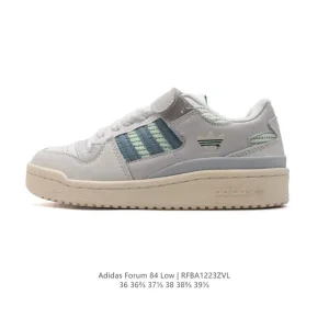 Adidas Forum 84 Low Shoes Classic Leather Basketball Sneakers for Men and Women