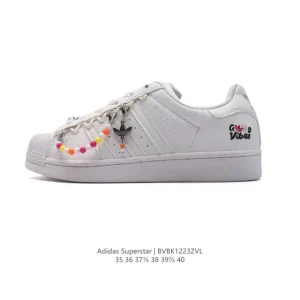 Adidas Superstar 82 Classic Shell Toe Leather Sneakers for Women