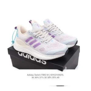 Adidas Switch Fwd Running Shoes for Men and Women with Thick Sole