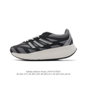 Adidas Adizero Aruku Men's Women's Lifestyle Shoes White Cushioned Thick Sole