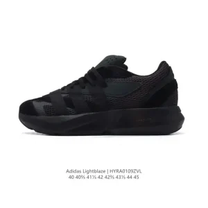 Adidas Lightblaze Flow Running Shoes for Men Carbon Black Lightweight Cushioning