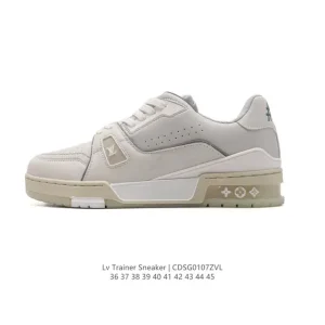 Louis Vuitton Trainer Sneaker Low Top Luxury Fashion Shoes