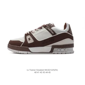 Louis Vuitton Trainer Sneaker Low Top Luxury Fashion Shoes