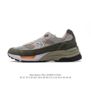 New Balance 992 Vintage Style Classic Comfort Sneakers for Men and Women