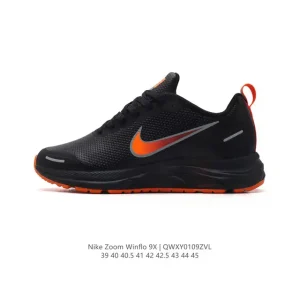 Nike Zoom Winflo 9X Running Shoes with Air Zoom Cushlon St Technology