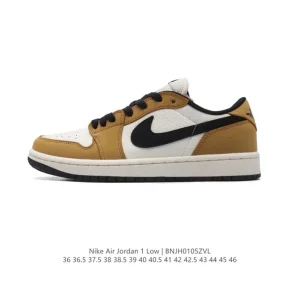 Jordan AJ1 Low Retro Vintage Leather Basketball Shoes