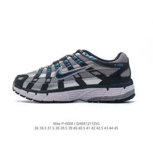 Nike P-6000 Premium Men's and Women's Lightweight Comfortable Breathable Running Shoes