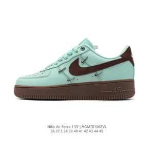 Nike Air Force 1 '07 Low White Leather Casual Sneakers for Men and Women