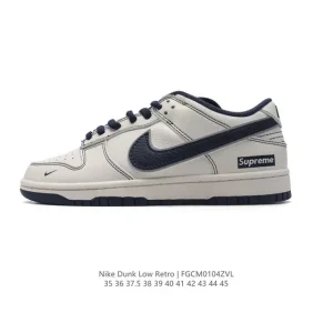 Nike Dunk Low Retro Louis Vuitton Collaboration Vintage Basketball Skate Shoes