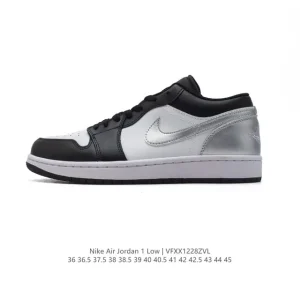Jordan Air Jordan 1 Low Retro Basketball Shoes with Air Cushion