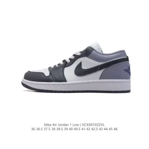 Jordan Air 1 Low Retro Classic Leather Basketball Shoes