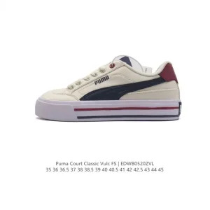 Puma Court Low Unisex Skate Shoes with SoftFoam+ Cushioning