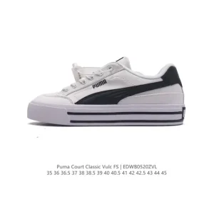 Puma Court Low Unisex Skateboard Shoes with Softfoam+ Cushioning