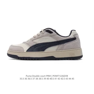 Puma Doublecourt Leather Unisex Sneakers for Men and Women