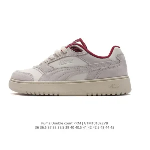 PUMA Doublecourt Leather Unisex Sneakers for Men and Women