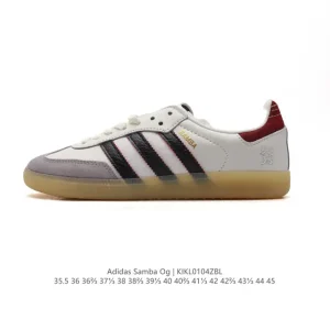 Adidas Samba OG Leather Shoes Classic T-Toe Sneakers