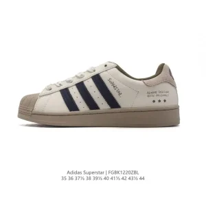Adidas Superstar 82 Classic Shell Toe Leather Sneakers