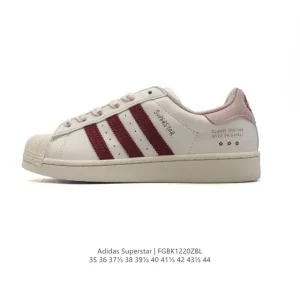 Adidas Superstar 82 Classic Shell Toe Leather Sneakers for Men and Women