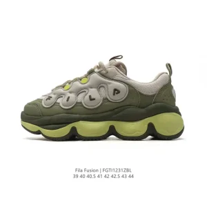 FILA Fusion Men's Chunky Sole Retro Sneakers for Daily Wear