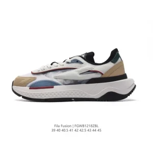 FILA Fusion Men's Chunky Dad Shoes with Thick Sole