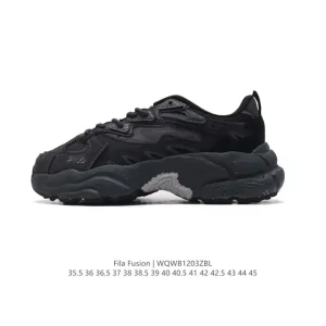 FILA Fusion Chunky Sole Retro Running Shoes for Men and Women