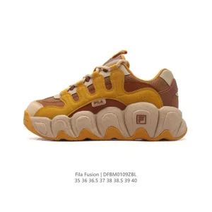 Fila Fusion Chunky Sole Women's Sneakers - White Fashion Streetwear