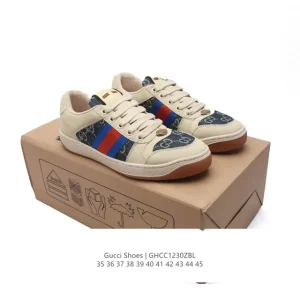 Gucci Rhyton Platform Sneakers 2024 New Color Vintage Style