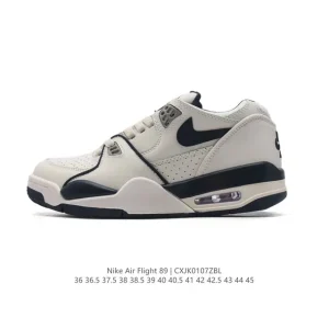 Nike Air Flight 89 Low Top Retro Basketball Shoes with Glow Sole