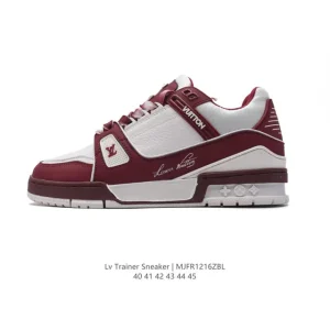 Louis Vuitton Trainer Sneaker Low Fashion Luxury Shoes