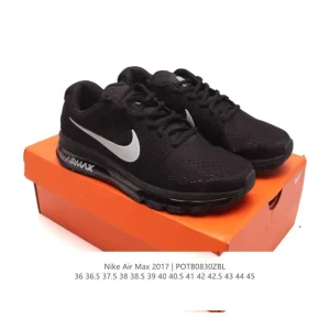 Nike Air Max 2017 Men's and Women's Running Shoes with Full-Length Air Cushioning