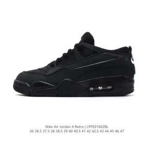 Jordan Air 4 Retro OG Men's Basketball Shoes Black Cement