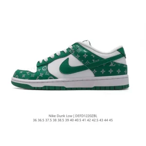 Nike Dunk Low Retro Louis Vuitton Collaboration Vintage Basketball Skateboarding Shoes