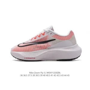Nike Zoom Fly 5 Road Racing Shoe with Carbon Plate and ZoomX Foam
