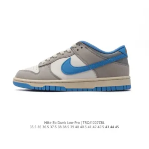 Nike SB Dunk Low Pro Vintage Leather Skate Shoes for Men and Women