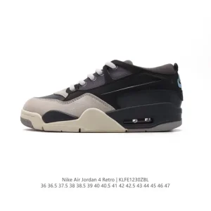 Jordan Air 4 Retro OG Low Basketball Shoes for Men and Women