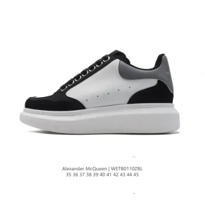 Alexander McQueen Oversized Sneaker Smooth Leather Thick Sole Glow Tail