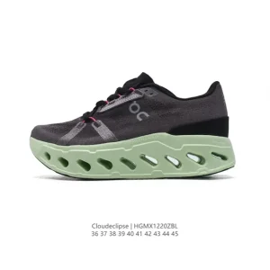 On Running Cloudeclipse Thick Sole Running Shoes for Long Distance