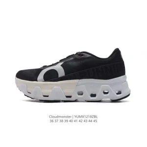 On Cloudmonster Running Shoes Thick Sole Lightweight Breathable Performance
