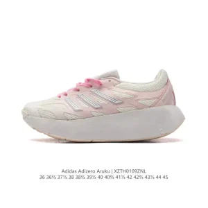 Adidas Adizero Aruku Men's Women's Lifestyle Shoes White Thick Sole