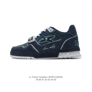 Louis Vuitton Lv Trainer Sneaker Low Fashion Sports Shoes Men