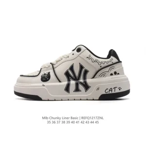 MLB Chunky Liner Basic Street Style Canvas Sneakers for Men and Women