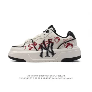 MLB Chunky Liner Basic Streetwear Sneakers for Men and Women