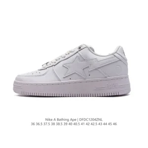 Bape x Nike Air Force 1 Low Camo Sneakers for Men and Women