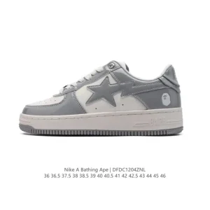 Bape x Nike Air Force 1 Low Camo Sneakers for Men and Women