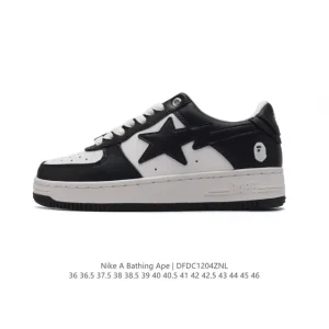 Bape x Nike Air Force 1 Low Camo Sneakers for Men and Women