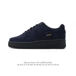 Nike Air Force 1 Low 07 White Leather Casual Sneakers for Men and Women
