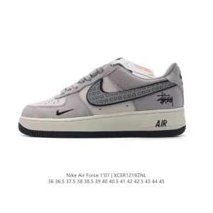 Nike Air Force 1 07 Low White Leather Sneakers for Men and Women