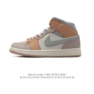 Nike Air Jordan 1 Mid Men's Women's Basketball Shoes