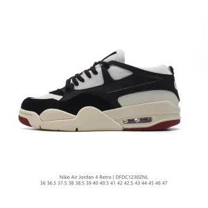 Jordan Air 4 Retro OG Low Basketball Shoes for Men and Women